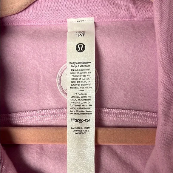 lululemon athletica Pink Half-Zip Sweatshirt - Picture 4 of 5